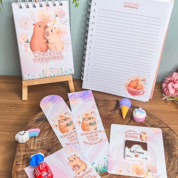 Mini Kit Capybara Vibes - Clube Amarantto - Imagem 2