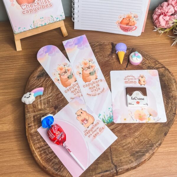 Mini Kit Capybara Vibes - Clube Amarantto - Imagem 3