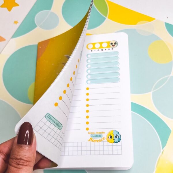 Mini Brochurinha Planner A6 - Setembro Amarelo - Clube Amarantto - Imagem 3