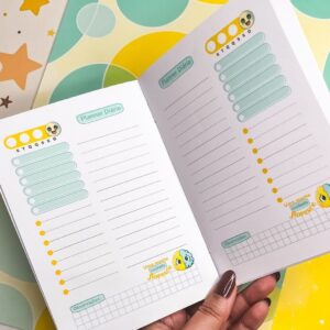 Mini Brochurinha Planner A6 - Setembro Amarelo - Clube Amarantto