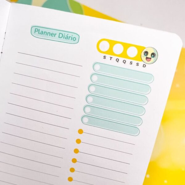 Mini Brochurinha Planner A6 - Setembro Amarelo - Clube Amarantto - Imagem 4