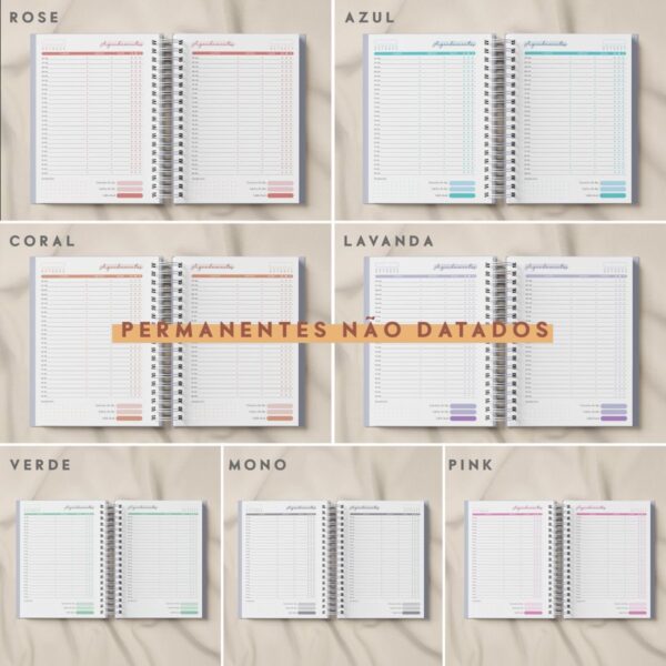 Miolo Agendamento Permanente Não Datado 2026 – Col. Vagalume - Imagem 4